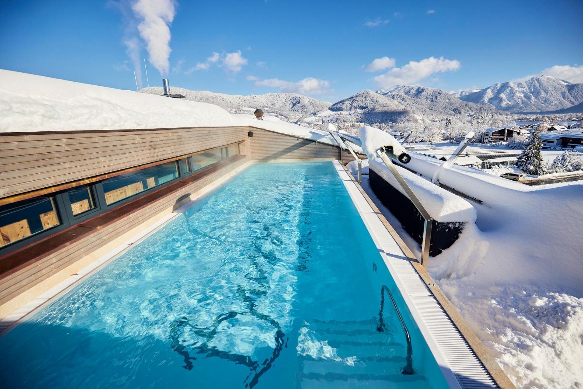 Hotel Bussi Baby Bad Wiessee Exterior foto